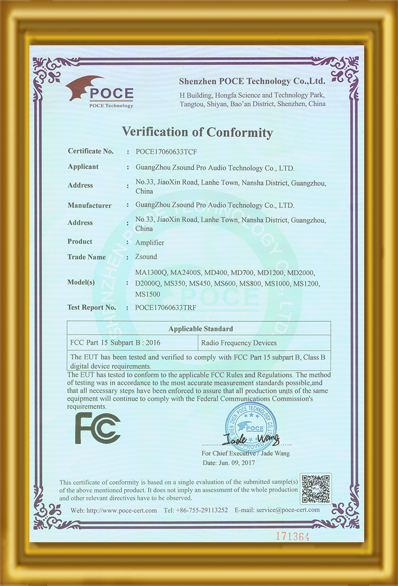 FCC certificate_Speaker 002