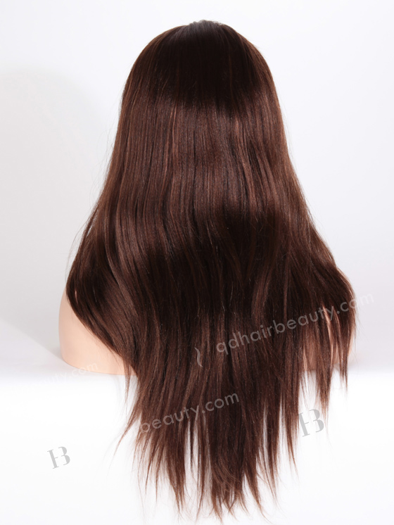 In Stock Indian Remy Hair 18" Yaki 4/30# Highlights Full Lace Wig FLW-01506