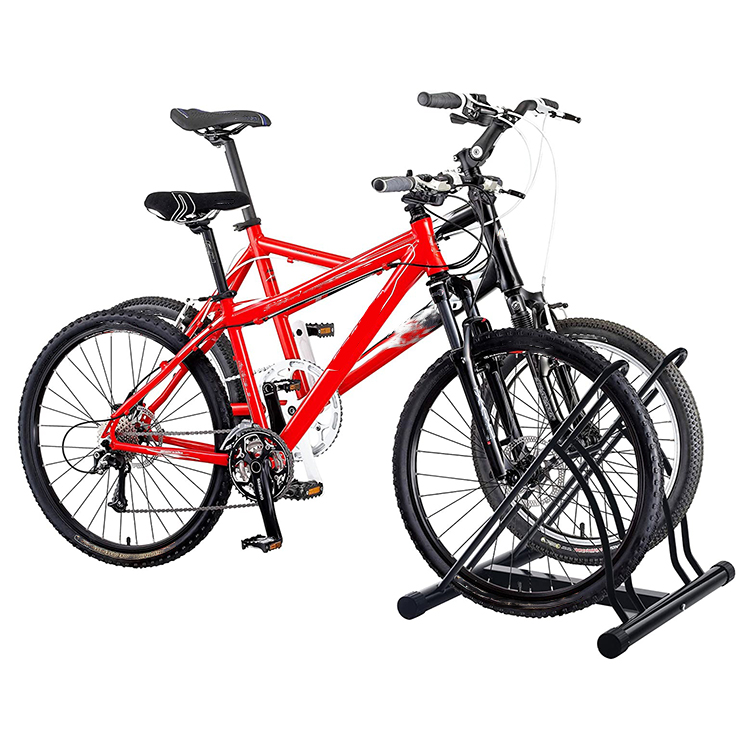 JH-Mech Portable Custom Custom 3 4 5 and 6 Bike Stand Up Bike Maintenance Stand Display Standing Bike Rack