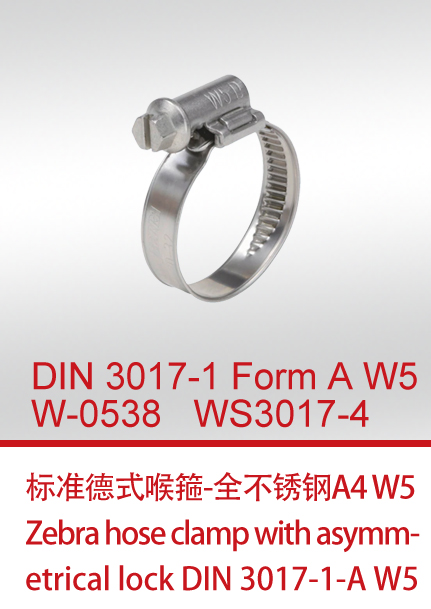 DIN 3017-1 Form A W5  W-0538   WS3017-4