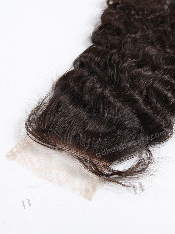 In Stock Brazilian Virgin Hair 16" Molado Curl Natural Color Top Closure STC-107