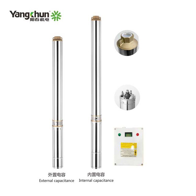100QJD-1（8-20）Stainless Steel Submersible Pump