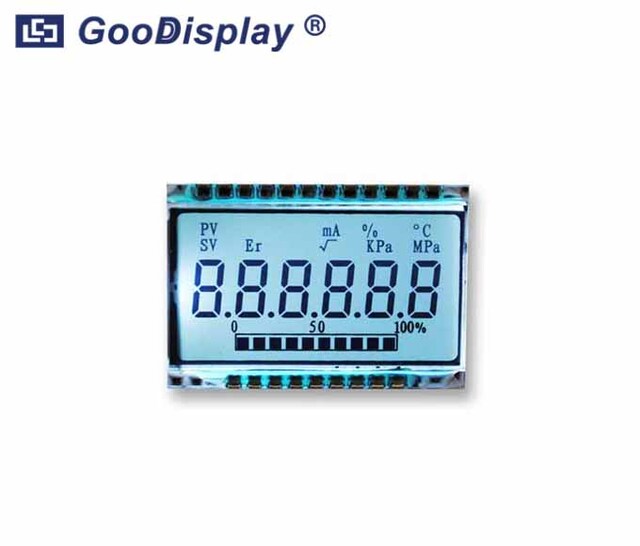 6-stellig, niedrige Temperatur, LCD-Bildschirm, -40℃~80℃, GD46532