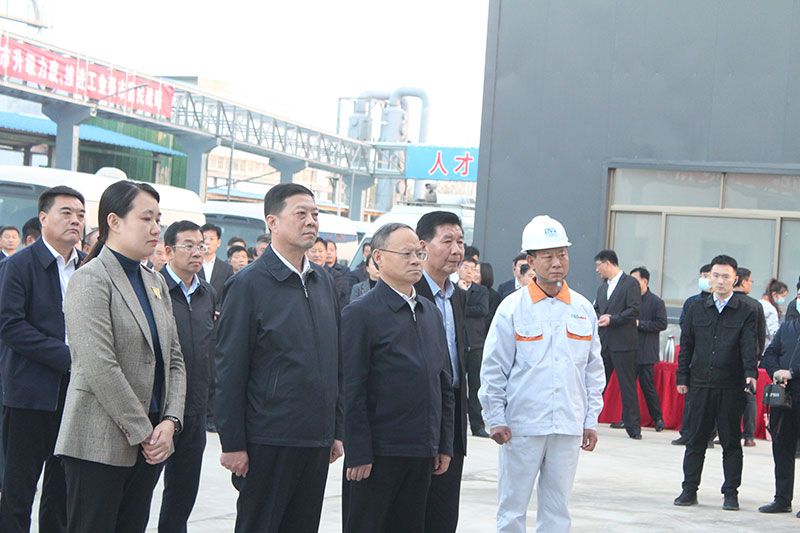 The Secretary of the Tengzhou Municipal Party Committee, the mayor of Tengzhou and other people came to our factory to inspect