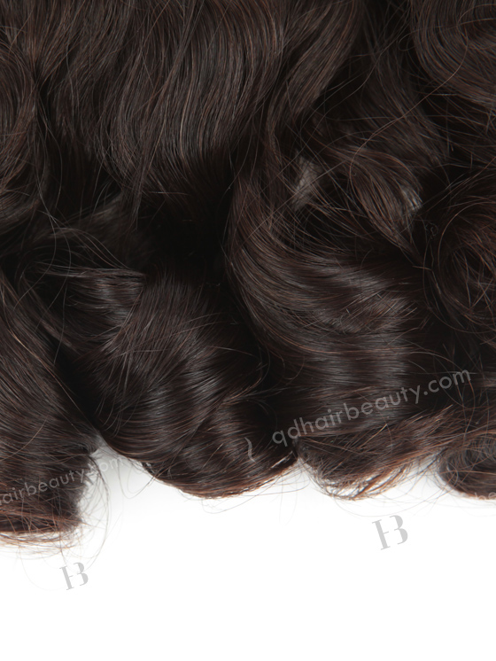 In Stock 7A Peruvian Virgin Hair 12" Double Drawn Olive Curl Natural Color Machine Weft SM-6102