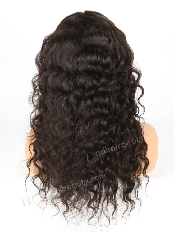 In Stock Indian Remy Hair 20" Deep Body Wave Natural Color Lace Front Wig SLF-01279