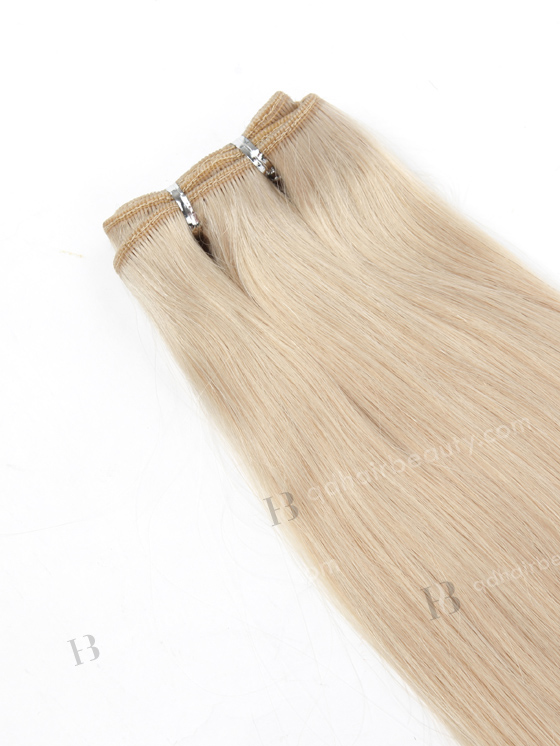 In Stock Malaysian Virgin Hair 24" Straight White Color Machine Weft SM-353