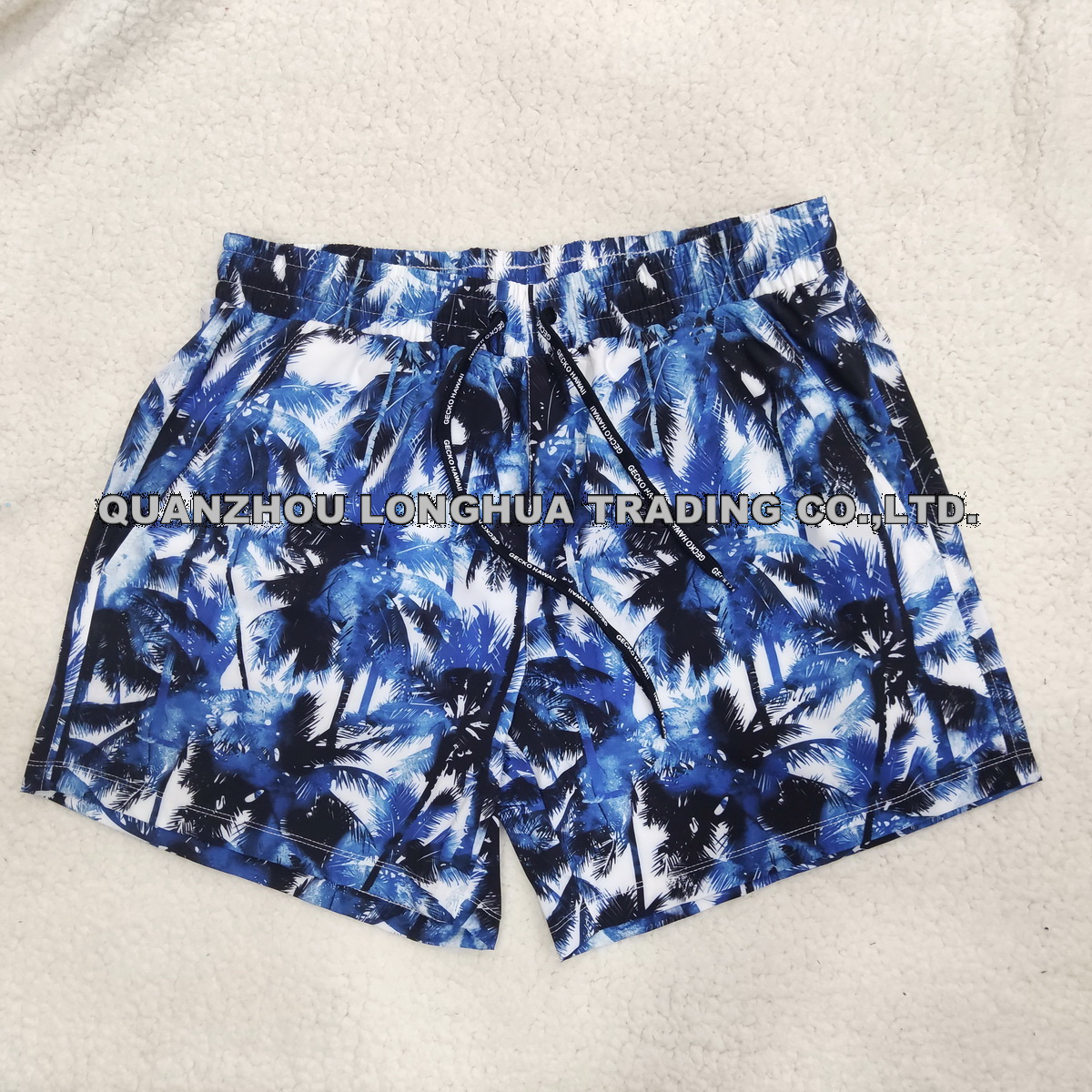 Men Boy Beach Shorts Swim Shorts with Printing Underwear Apparel
