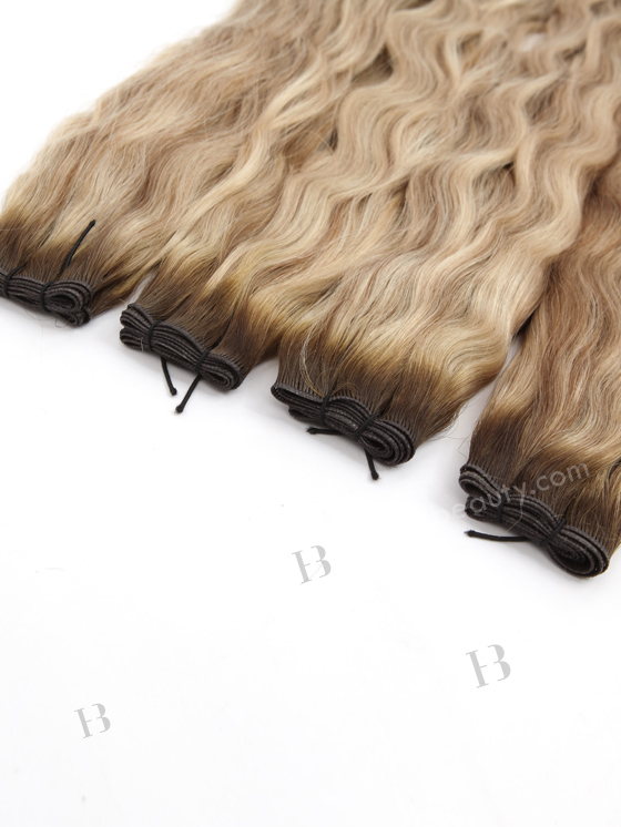 Highlight Color European Human Hair Invisible Genius Wefts WR-GW-020