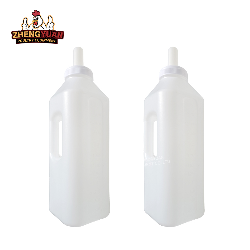 Lamb Bite-resistant with handle feeding milk bottle Plastic 3L for cow Animal Nipple Drinking Bottle Farm Equipment