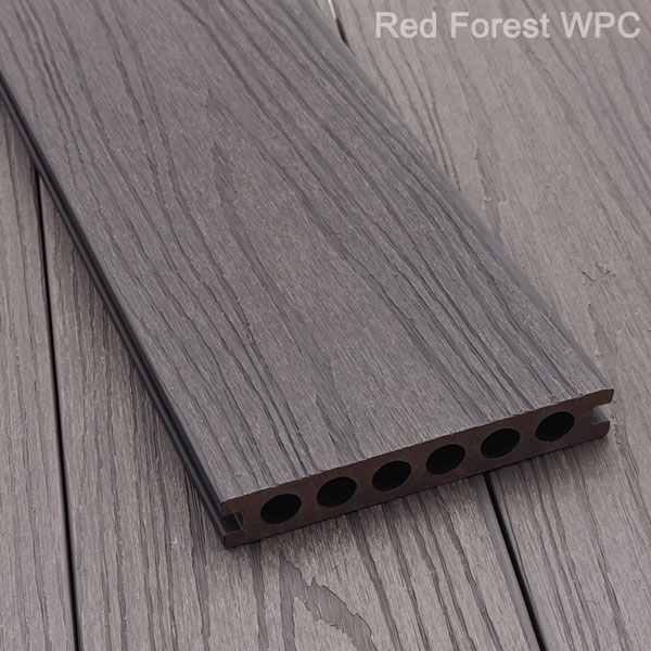 WPC Co-extrusion Decking W137*T23mm Charcoal