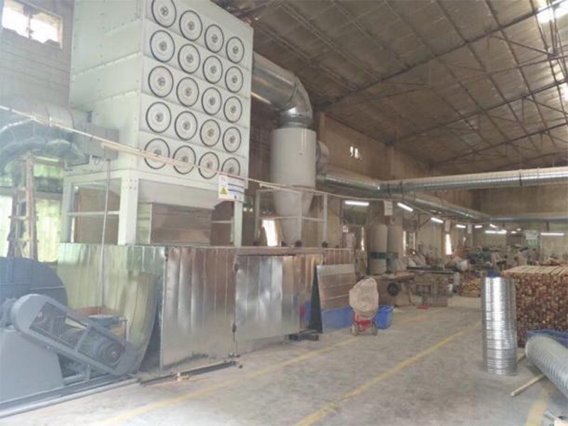 Woodworking industry processing dust case