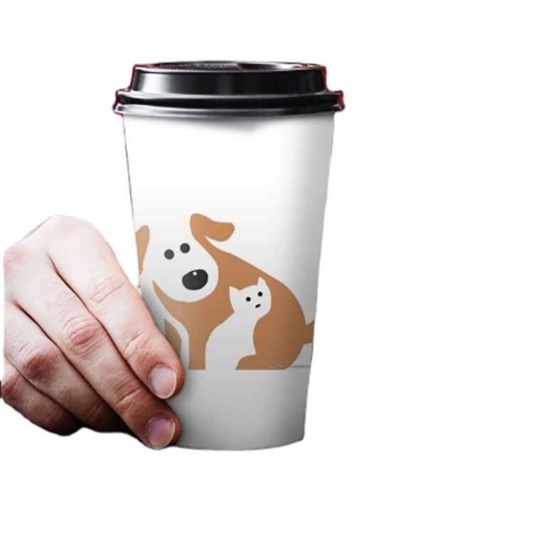  Wholesale Chinese supplier PLA disposable coffee paper cup
