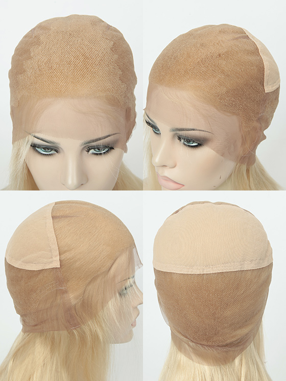Hot Selling White Color 18'' European Virgin Hair Wigs WR-LW-114