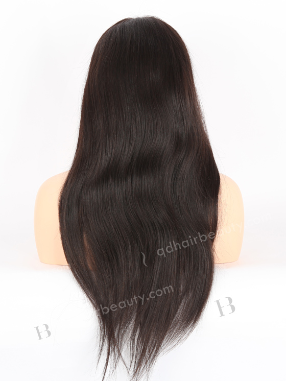 In Stock Brazilian Virgin Hair 22" Straight Natural Color Full Lace Wig FLW-04106