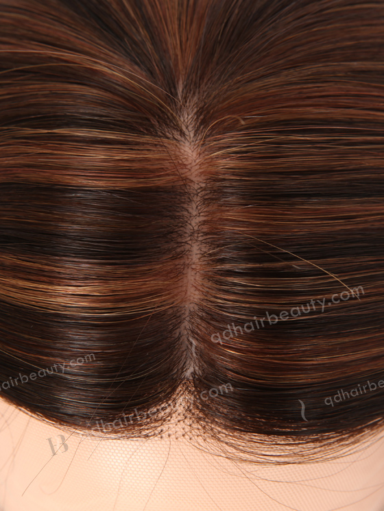 In Stock European Virgin Hair 16" Straight 2/30/33# Color Grandeur Wig GRD-08012