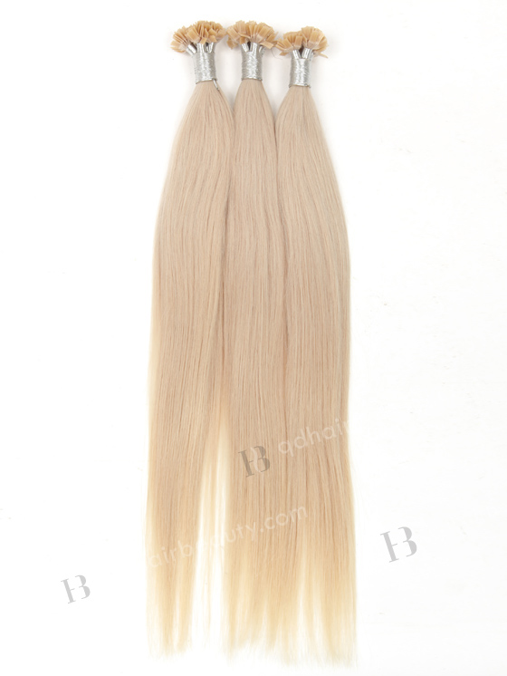 Flat tip keratin European virgin hair 22'' straight F 60# color WR-PH-016
