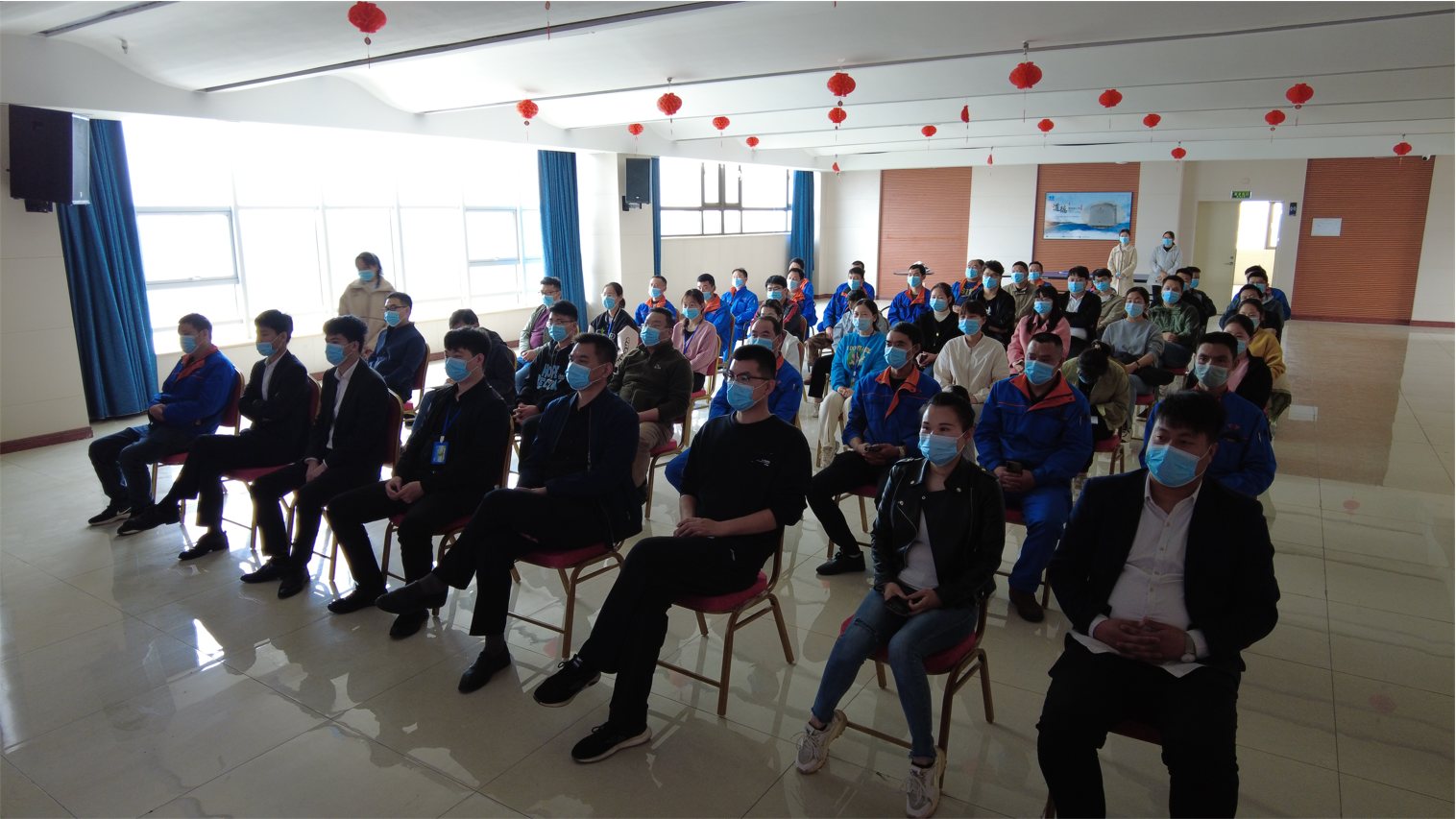杜尔公司全体员工集中观看《庆祝中国共产主义青年团成立100周年》纪念大会习主席讲话