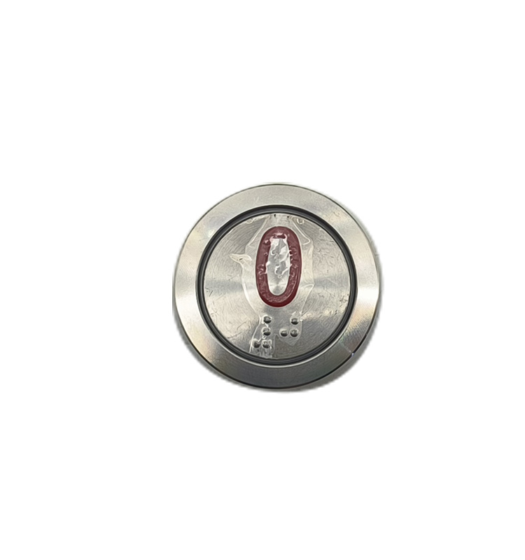 Elevator Push Button A4N18639 Red Light“0” with Braille