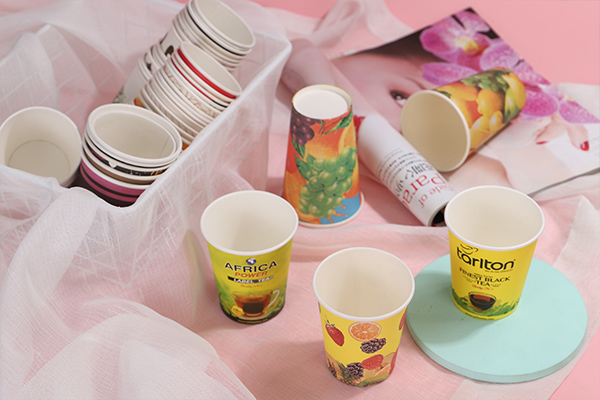 What is the collection value of paper cups?