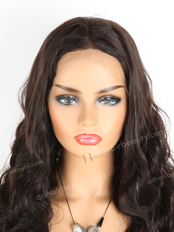 In Stock Indian Remy Hair 22" Body Wave 1b# Color Full Lace Wig FLW-01664