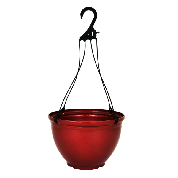 12"Petaluma Vase Hanging Basket   with hanger