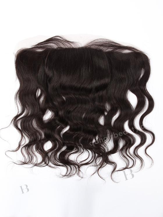 Indian Virgin Hair 14" Natural Wave Natural Color Silk Top Lace Frontal WR-LF-021