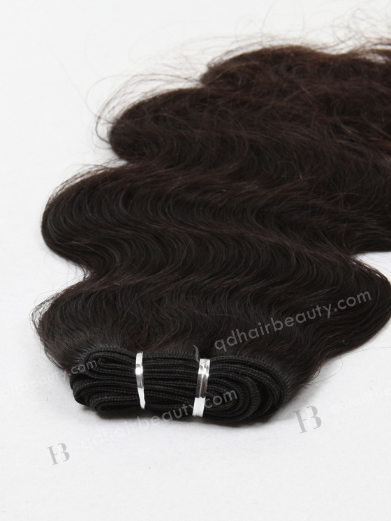 In Stock Brazilian Virgin Hair 18" Body Wave Natural Color Machine Weft SM-454