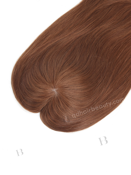 4"*5" European Virgin Hair 16" 6# Color Silk Top Hair WR-TC-053