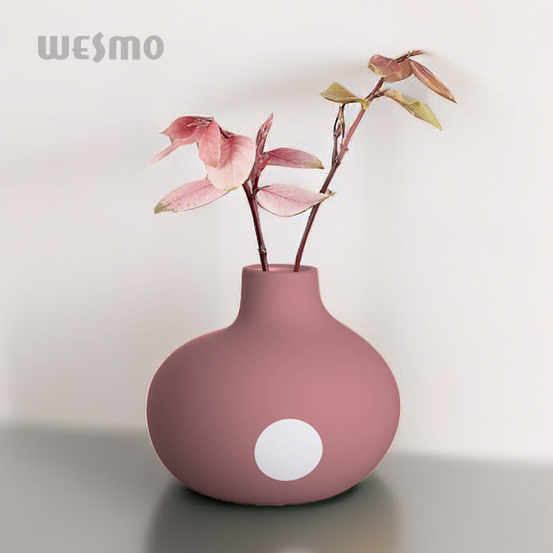 Nordic-style Ceramic Ornaments Creative Burning Crafts Home Hydroponic Dry Flower Vases Wholesale  Ceramic Vase 