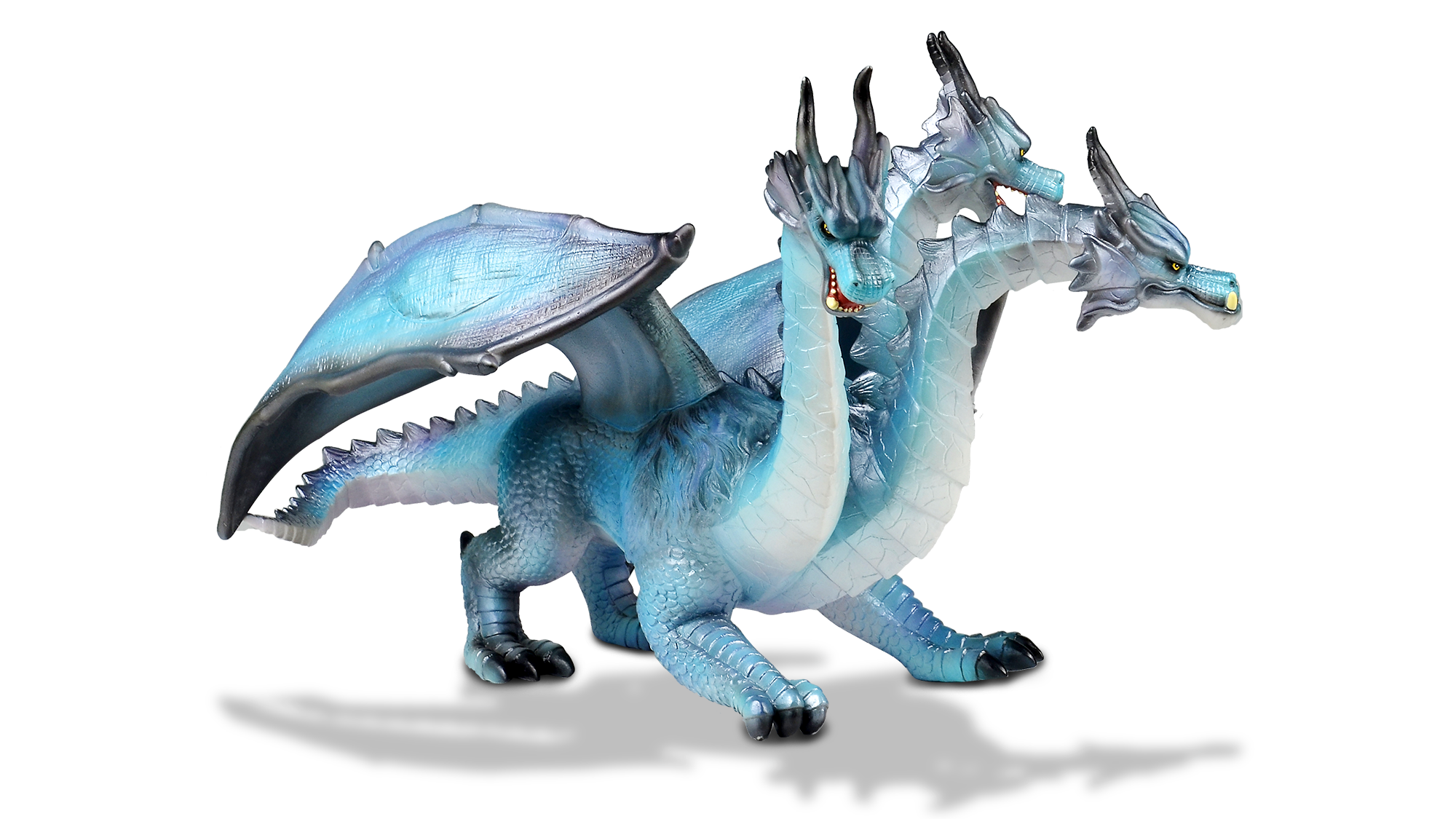 Three heads dragon toy model｜Western Dragon model