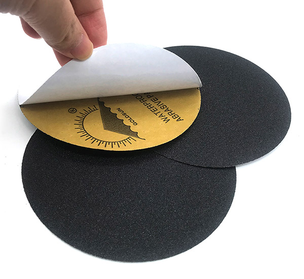 SIC French Kraft Paper Waterproof  Sanding Disc Factory 
