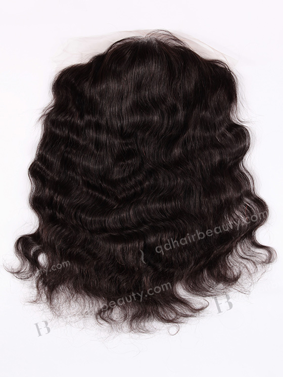 In Stock Indian Remy Hair 18" Natural Wave Natural Color Lace Frontal SKF-015