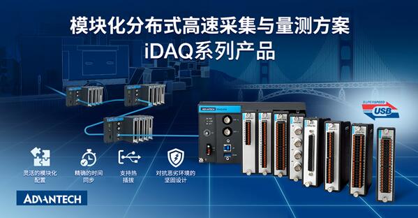 模块化分布式高速采集与量测方案 iDAQ系列产品