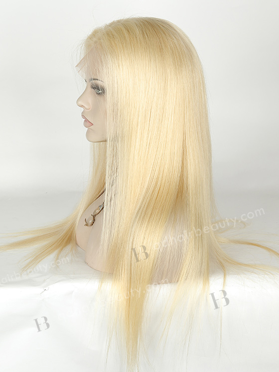 In Stock Brazilian Virgin Hair 20" Straight Color 613# Full Lace Wig FLW-04245