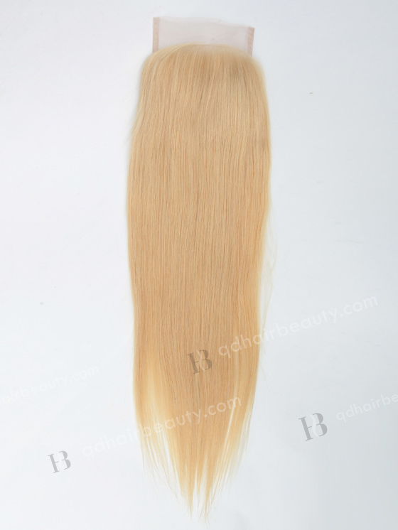 New Arrival 18''Malaysian Virgin 613# Color Straight Top Closures WR-LC-014