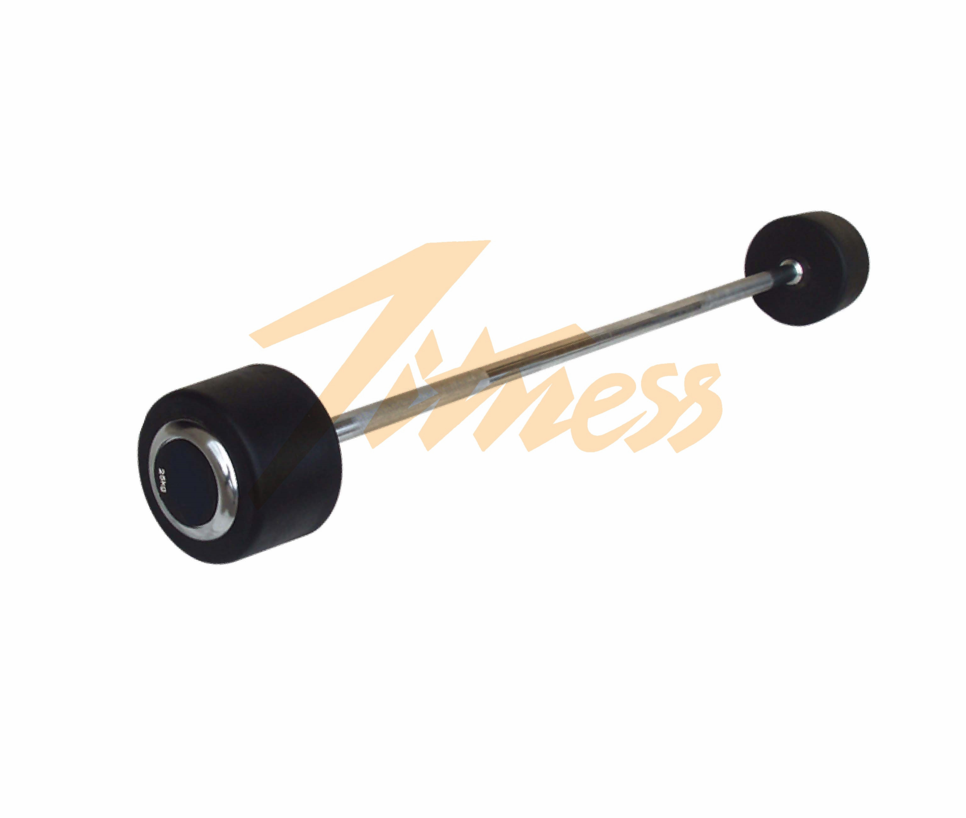 DELUXE RUBBER BARBELL