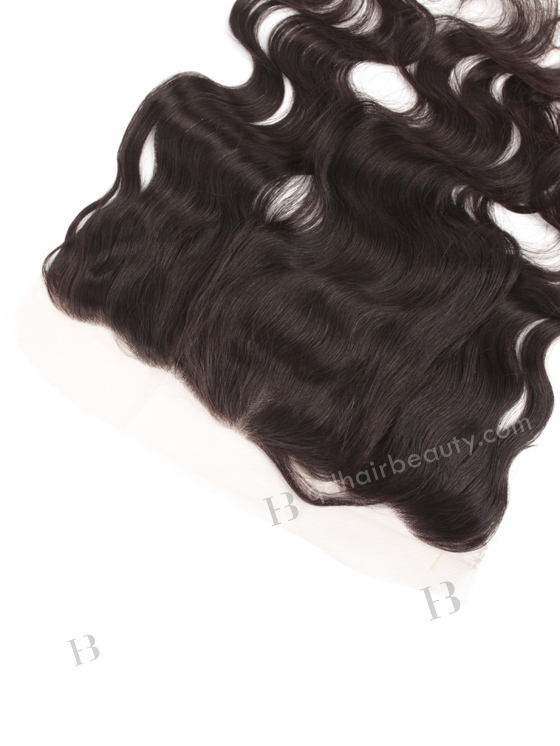 In Stock Indian Virgin Hair 16" Body Wave Natural Color Lace Frontal SKF-083