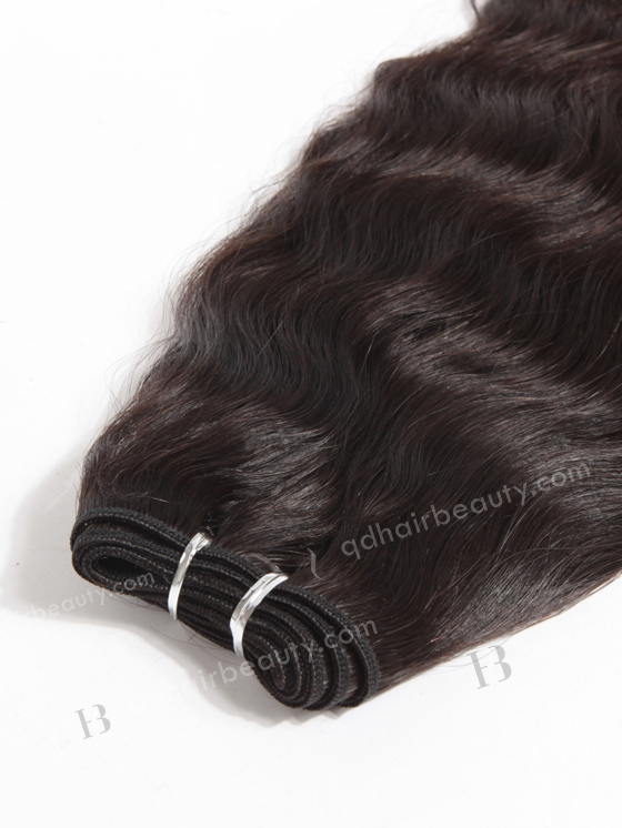 In Stock Brazilian Virgin Hair 24" Natural Wave Natural Color Machine Weft SM-083