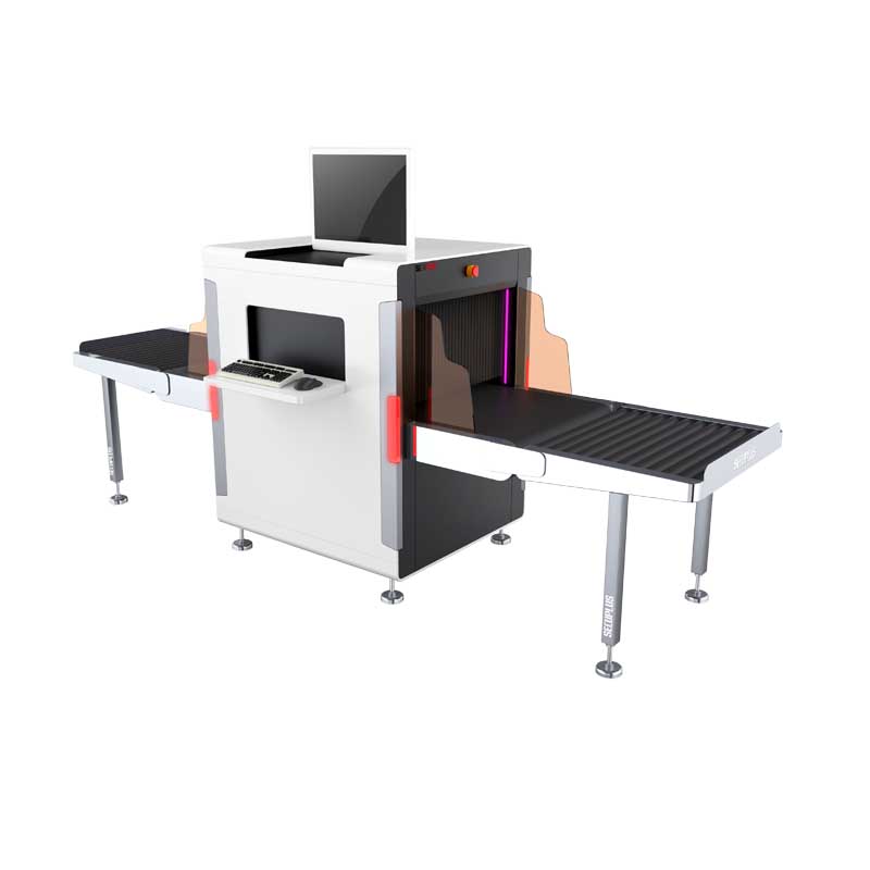 SPX-6040 medium tunnel size X Ray baggage scanner 