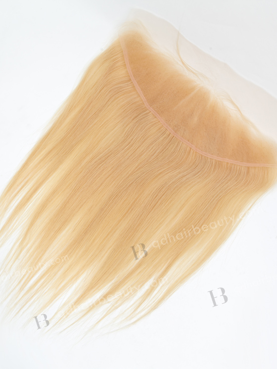 In Stock Malaysian Virgin Hair 14" Straight Color #24 Lace Frontal SKF-034
