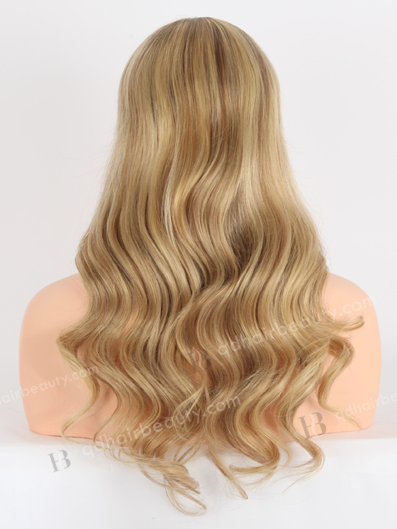 European Virgin Hair Loose Curls T9/22# with 9# Highlights Color RENE Lace Front Wig WR-CLF-048