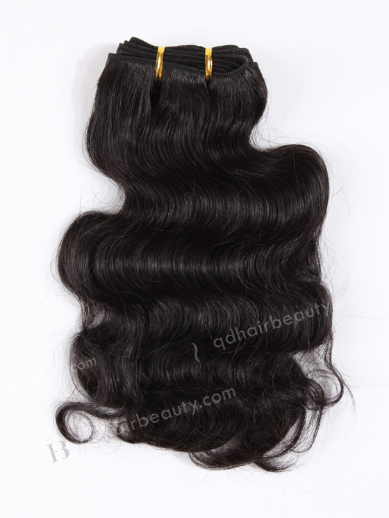 In Stock Chinese Virgin Hair 14" Body Wave 1B# Color Machine Weft SM-717