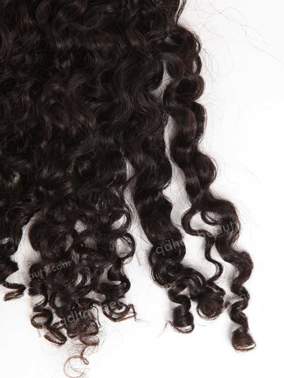 In Stock Brazilian Virgin Hair 14" Tight Curl Natural Color Machine Weft SM-078