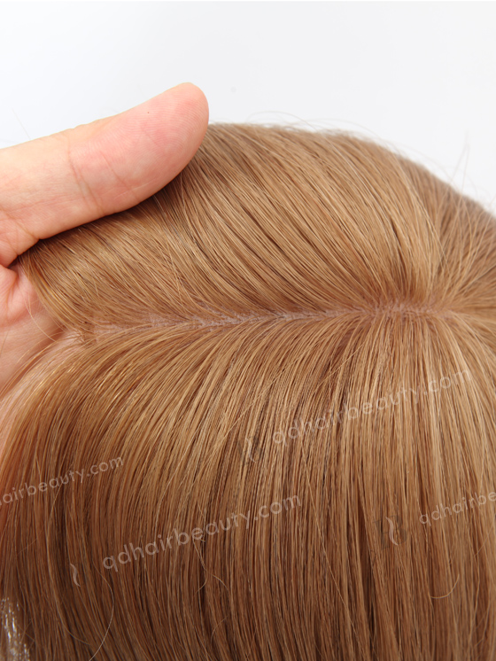8A# Color 10'' European Virgin Human Hair Silk Top Lace Toppers WR-TC-082