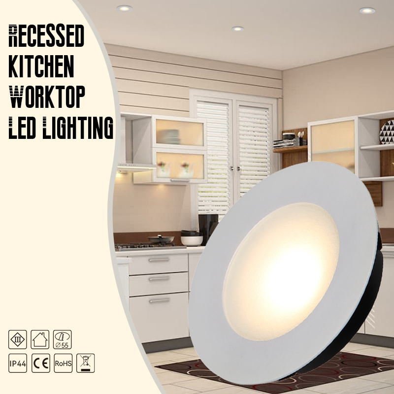 Recessed kitchen Worktop Led Lighting