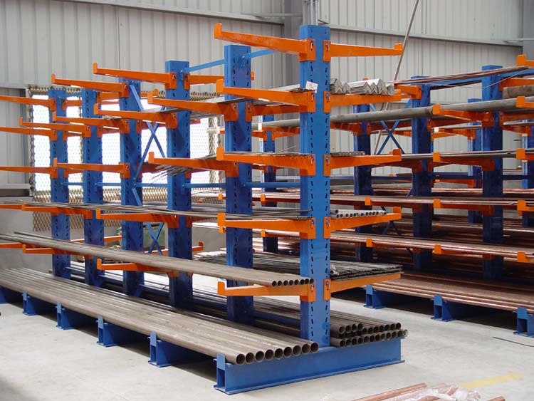 深圳货架公司:双面悬臂式货架 管料 长料存储货架 板材货架
