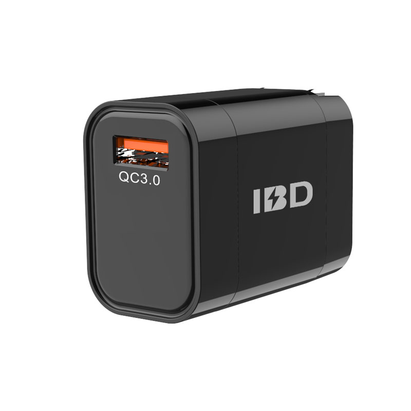 IBD139A-Q3 QC3.0 18W 1 Port Charger For Mobile Phone.