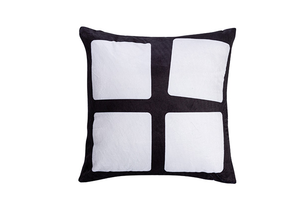Sublimation 4 Panel Plush Pillow Cover (40*40cm)