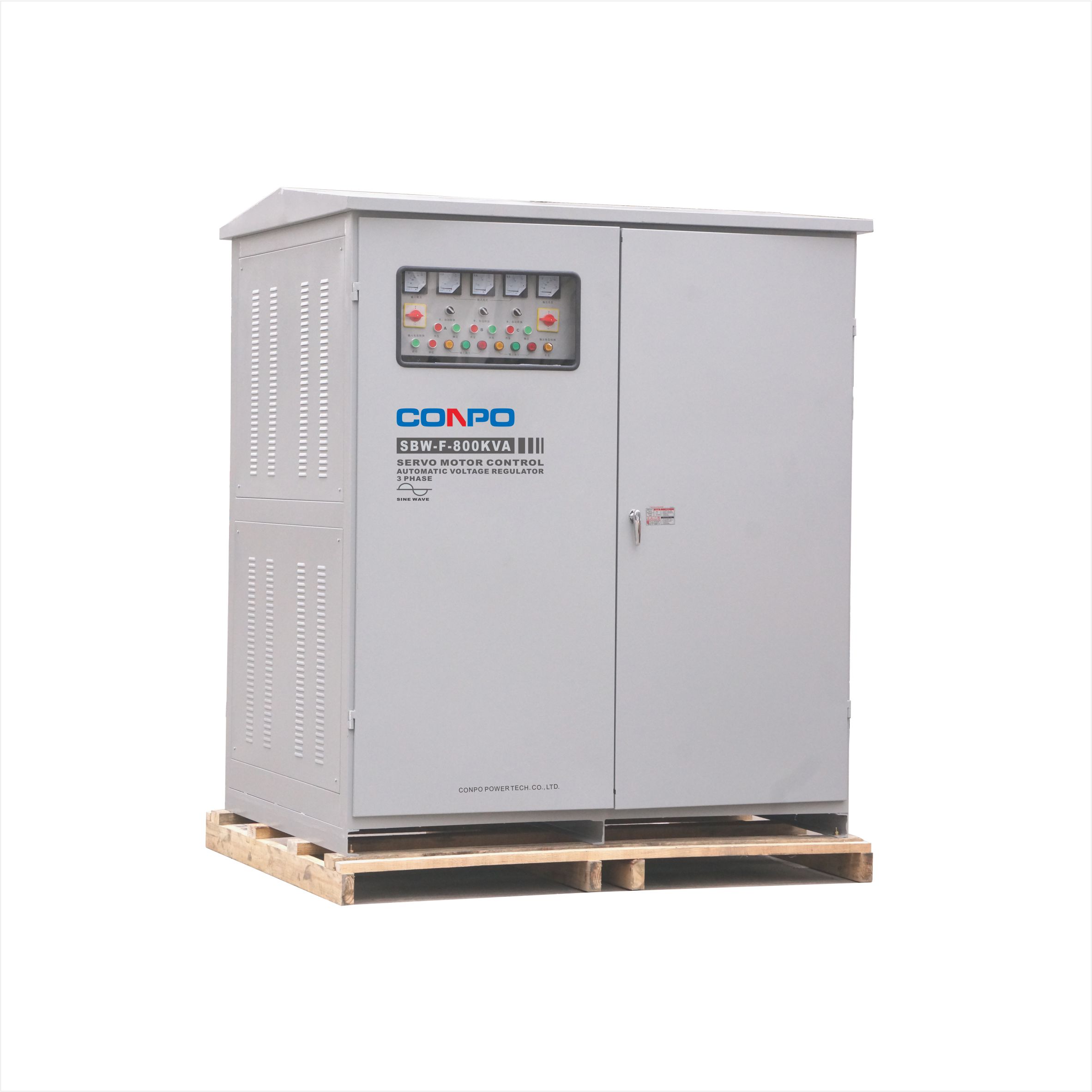 SBW-F series Outdoor IP54 3Phase AVR independently 30k~2500kVA 